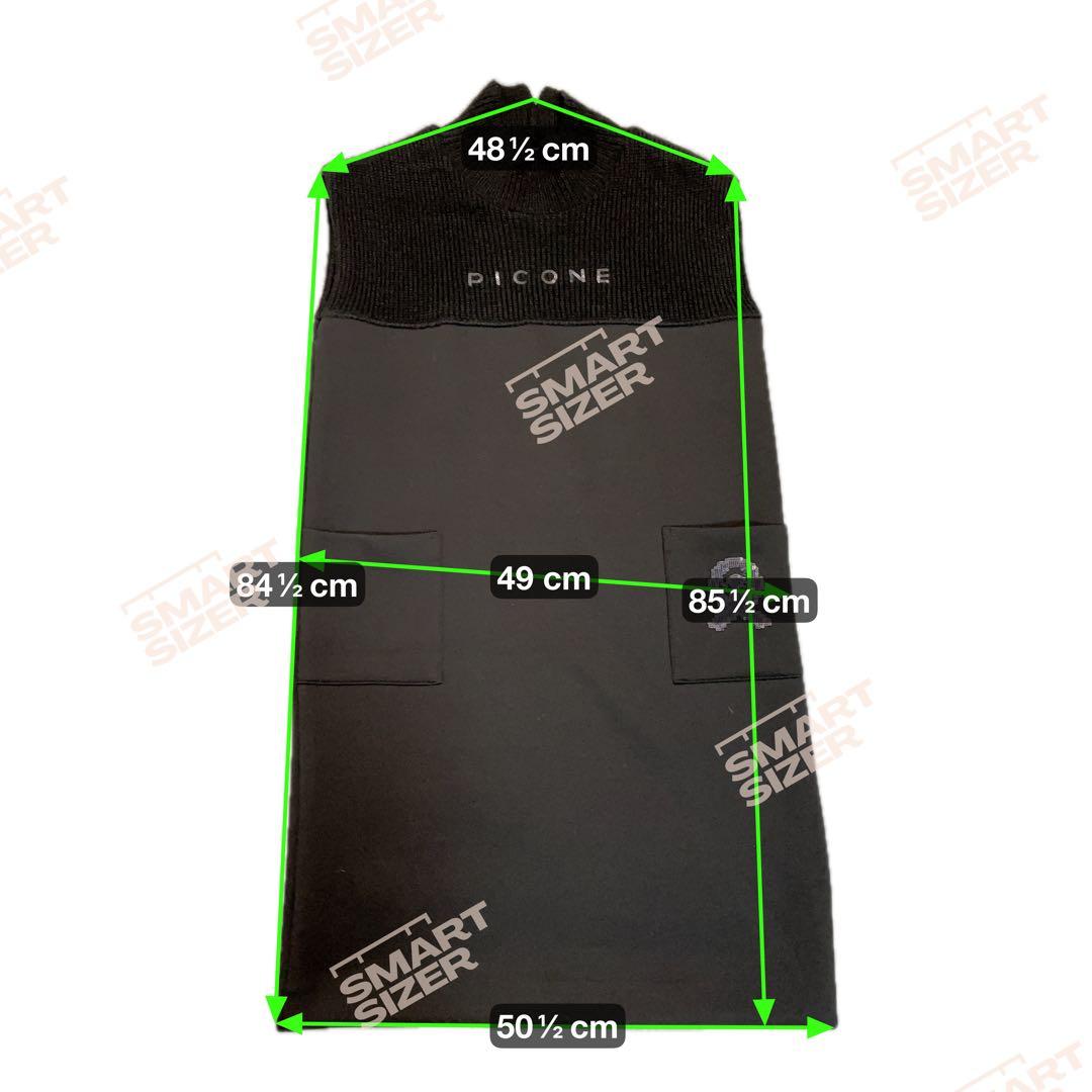 ◆ゆうき様◆希少【PICONEピッコーネ】ポンチニット異素材ドッキングワンピース