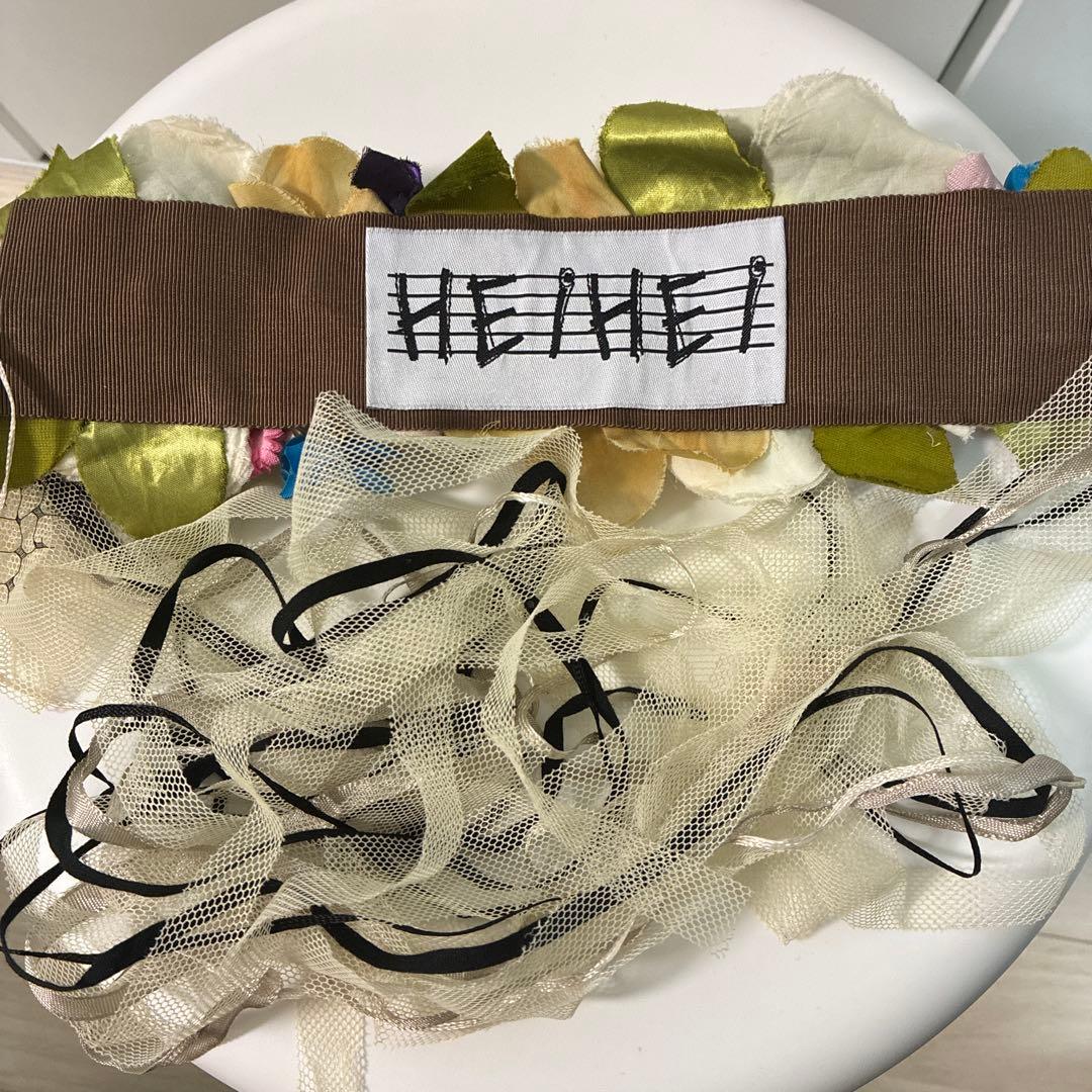 美品　HEIHEI フラワーヘッドドレス