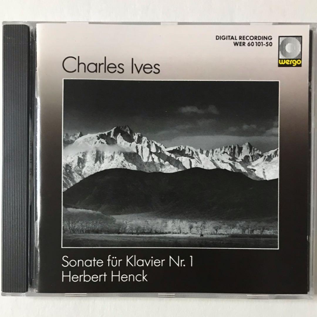 アイヴズ ピアノソナタ1番 ヘルベルト・ヘンク WERGO