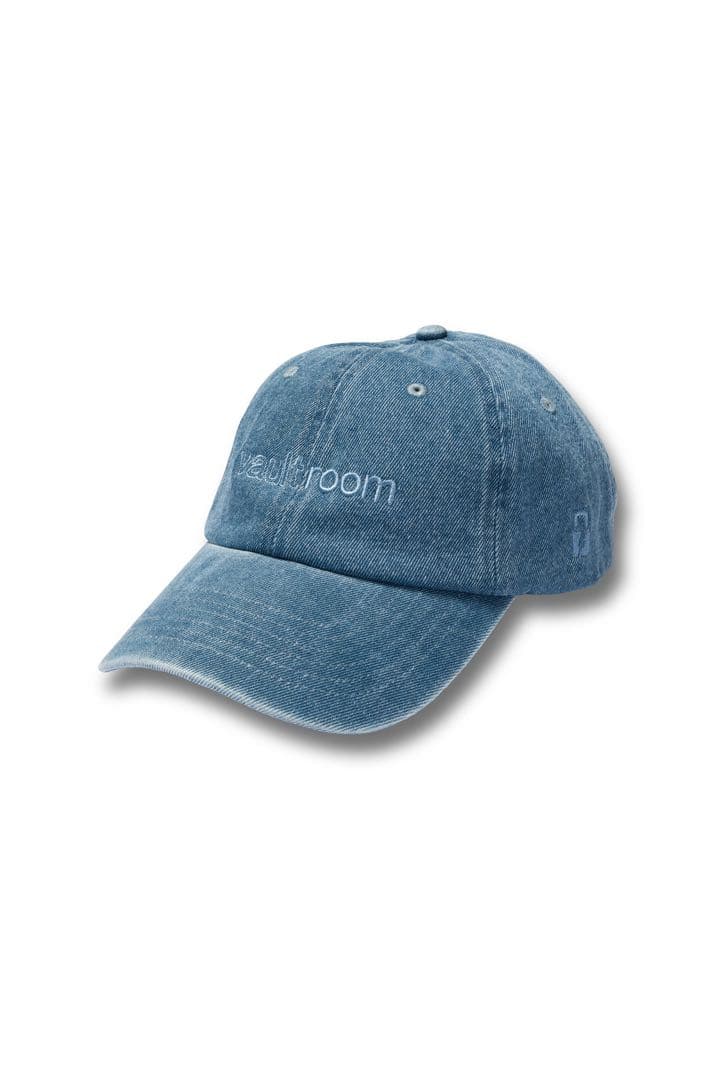 帽子 VAULTROOM LOGO CAP / WASH BLUE