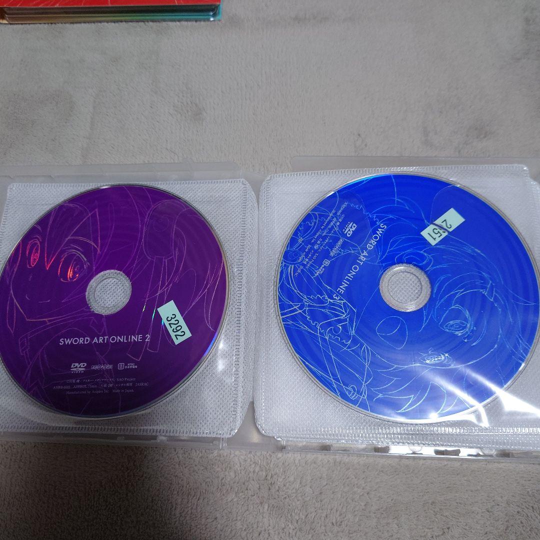 ソードアートオンライン　sao レンタルDVDセット