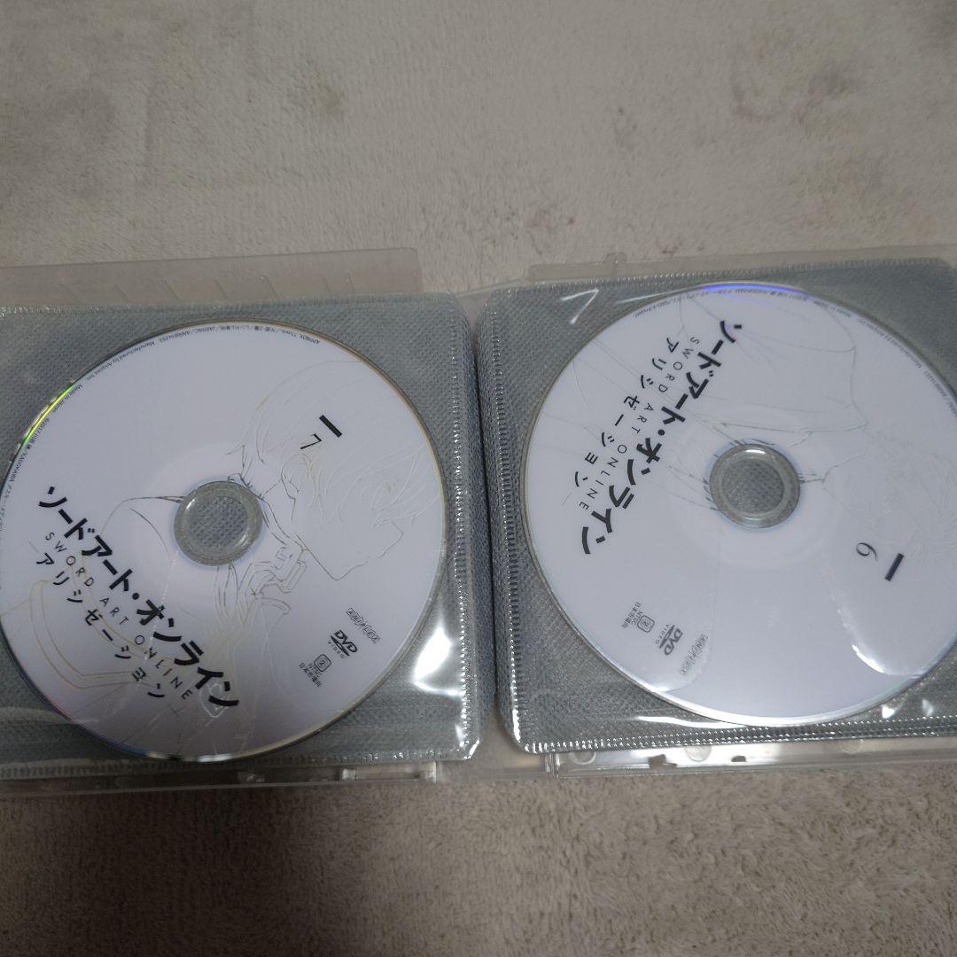 ソードアートオンライン　sao レンタルDVDセット