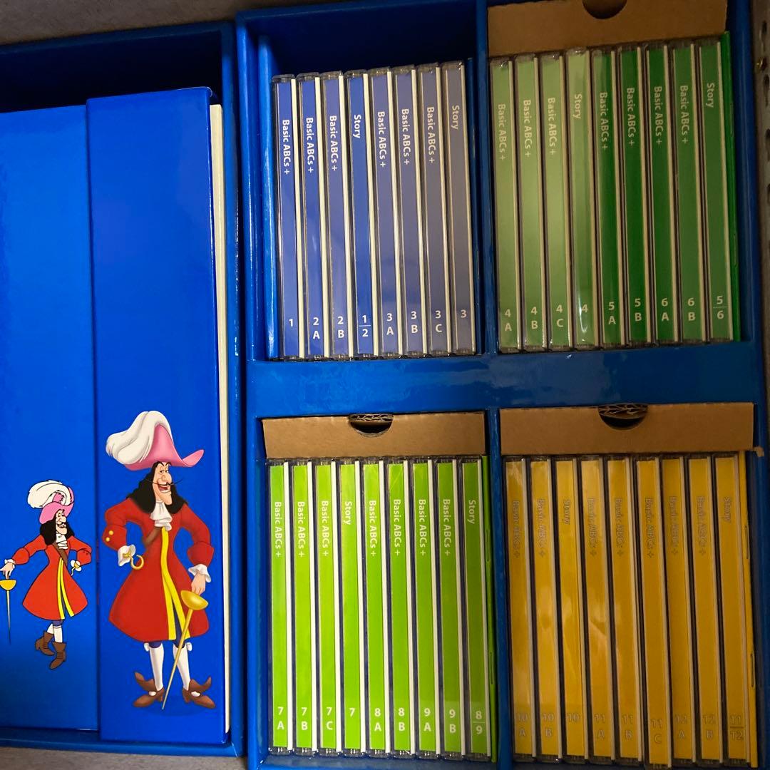 Disney's English ディズニー英語システムDVD、CD未使用品あり