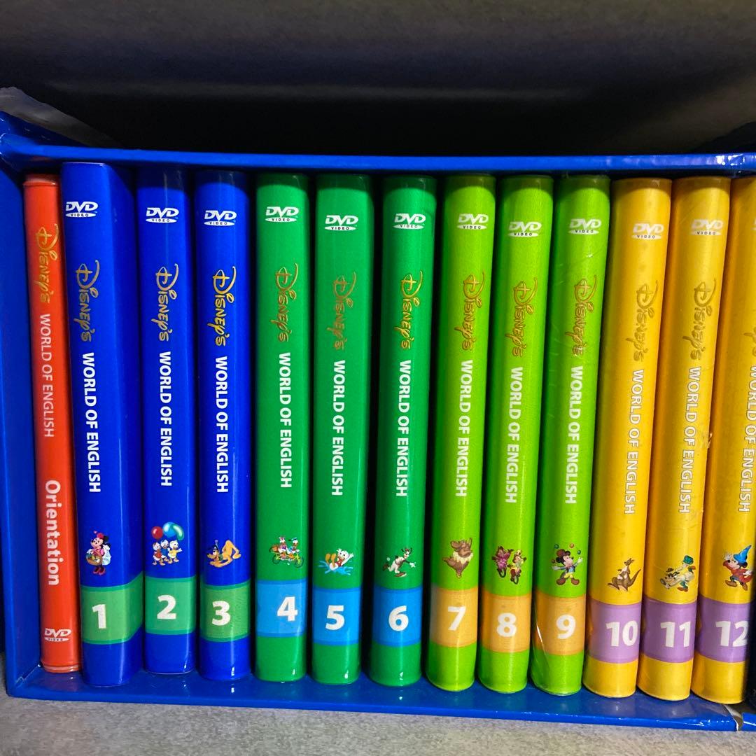 Disney's English ディズニー英語システムDVD、CD未使用品あり