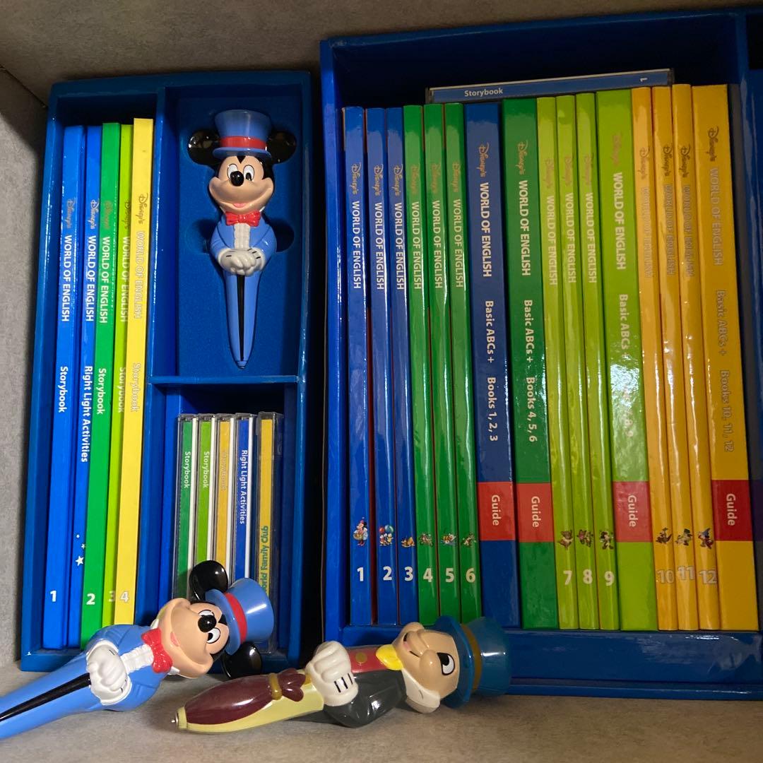 Disney's English ディズニー英語システムDVD、CD未使用品あり