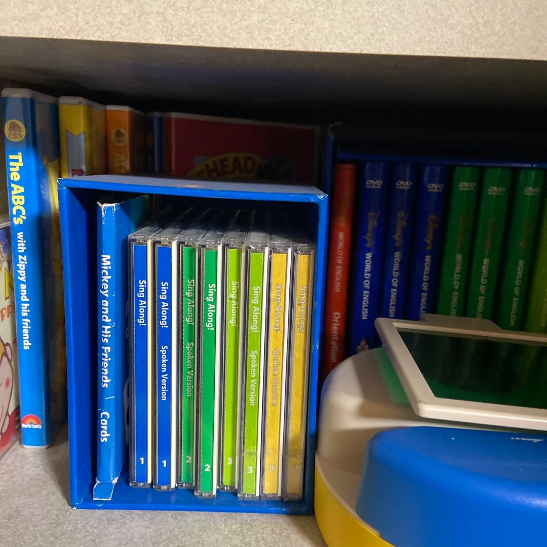 Disney's English ディズニー英語システムDVD、CD未使用品あり