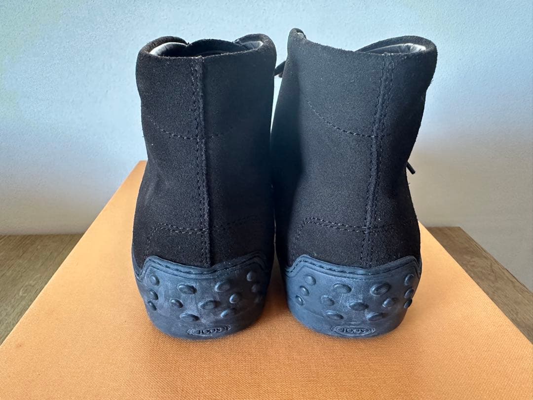 TOD'S MENS ダークブラウン ブーツ(未使用品)