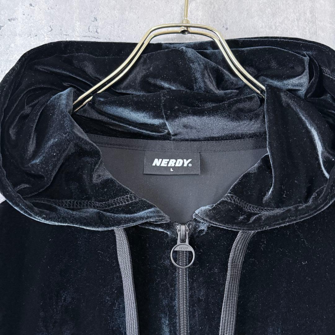 モ*ザ様 良品✨ノルディ NERDY ベロア セットアップ L/M トラックジャ
