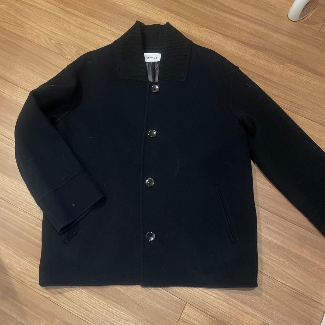 HAUNT ブラック　ウール　ブルゾン