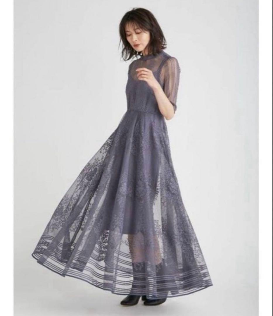 【美品】FRAY I.D オーナメントパネルドレス