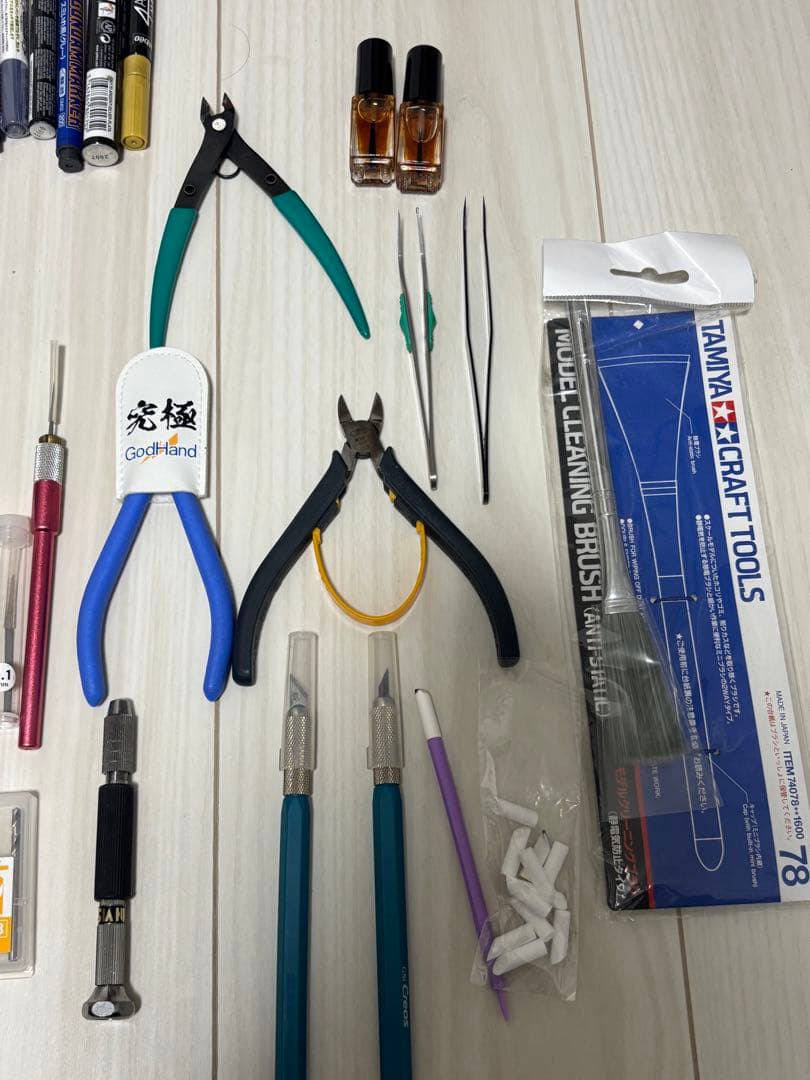 プラモデル　工具　ニッパー　BMCタガネGodHand Tamiya