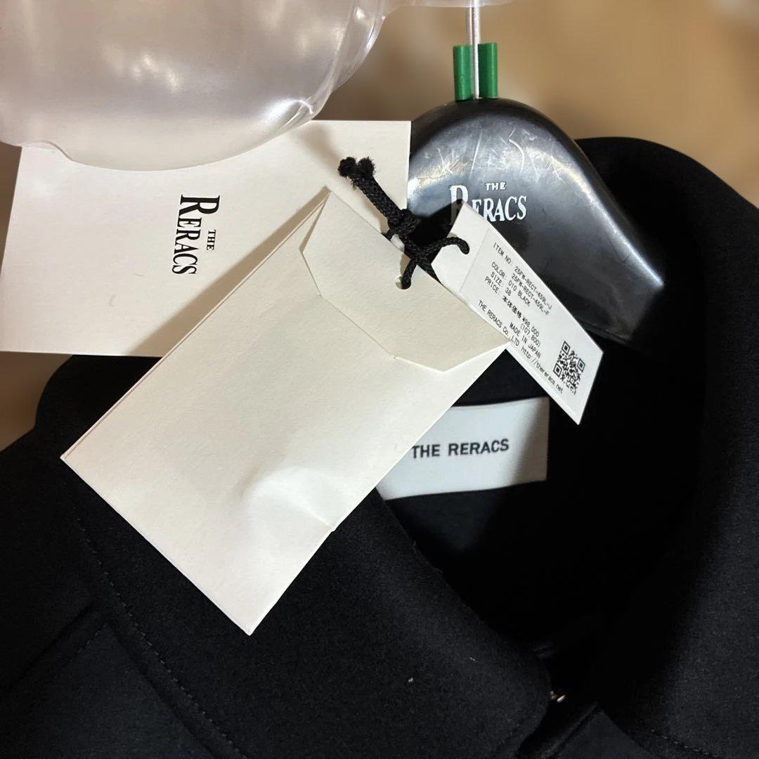 リラクス　ワイドカフスバルカラーコート38