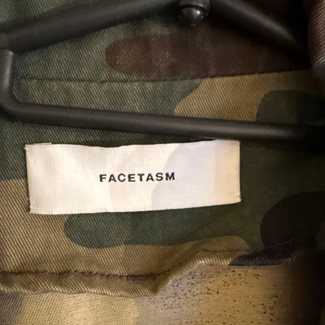 FACETASM カモフラージュ ミリタリージャケット