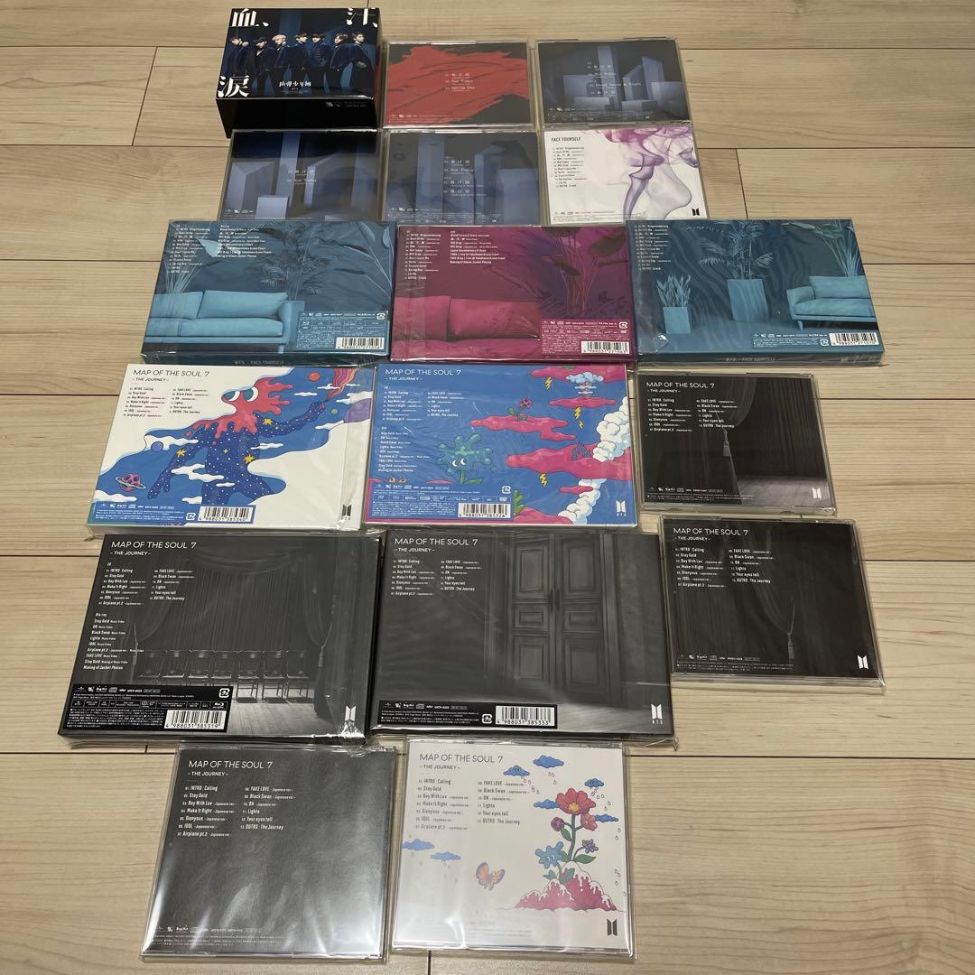 BTS　CD　シングル　アルバム　セット