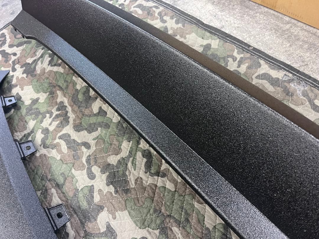 新型デリカD5 後期　アンダーカバー　リアバンパー　ラプター塗装エクステンション