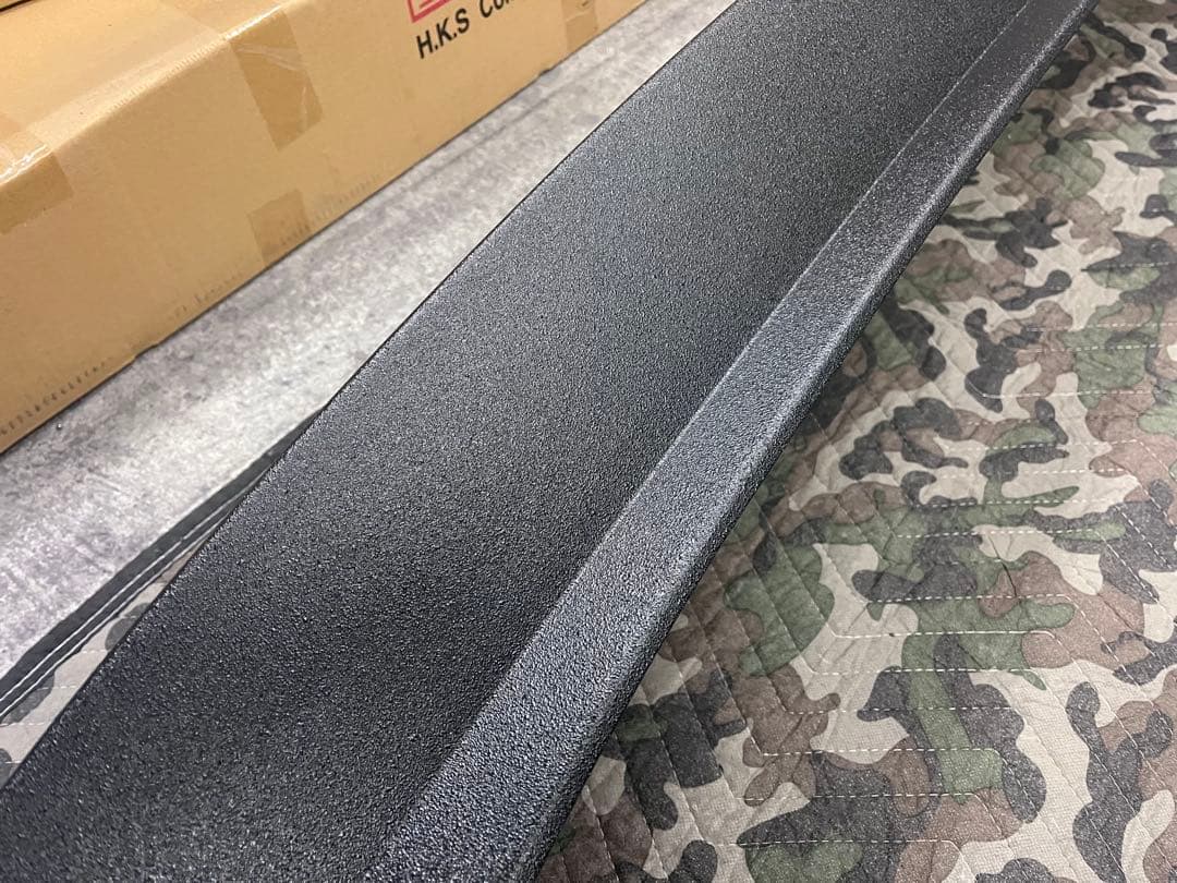 新型デリカD5 後期　アンダーカバー　リアバンパー　ラプター塗装エクステンション