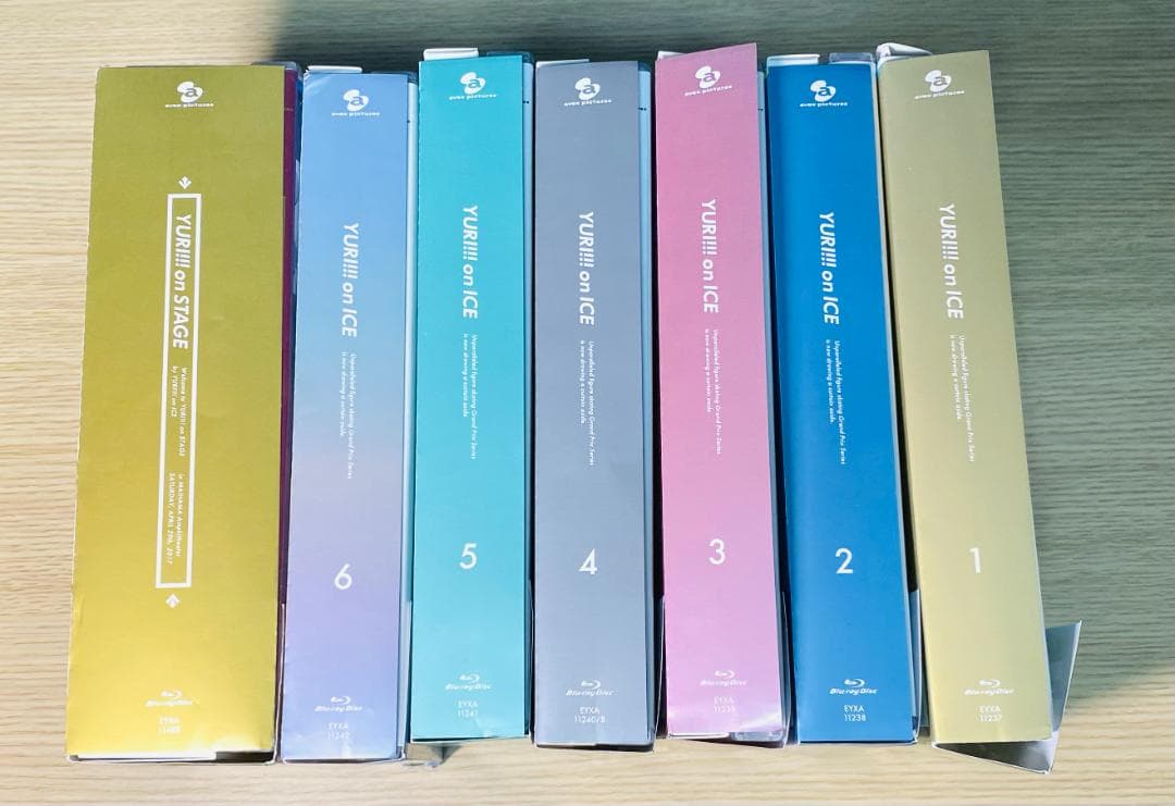 ユーリ!!! on ICE Blu-ray 全6巻+イベント セット 初回限定版