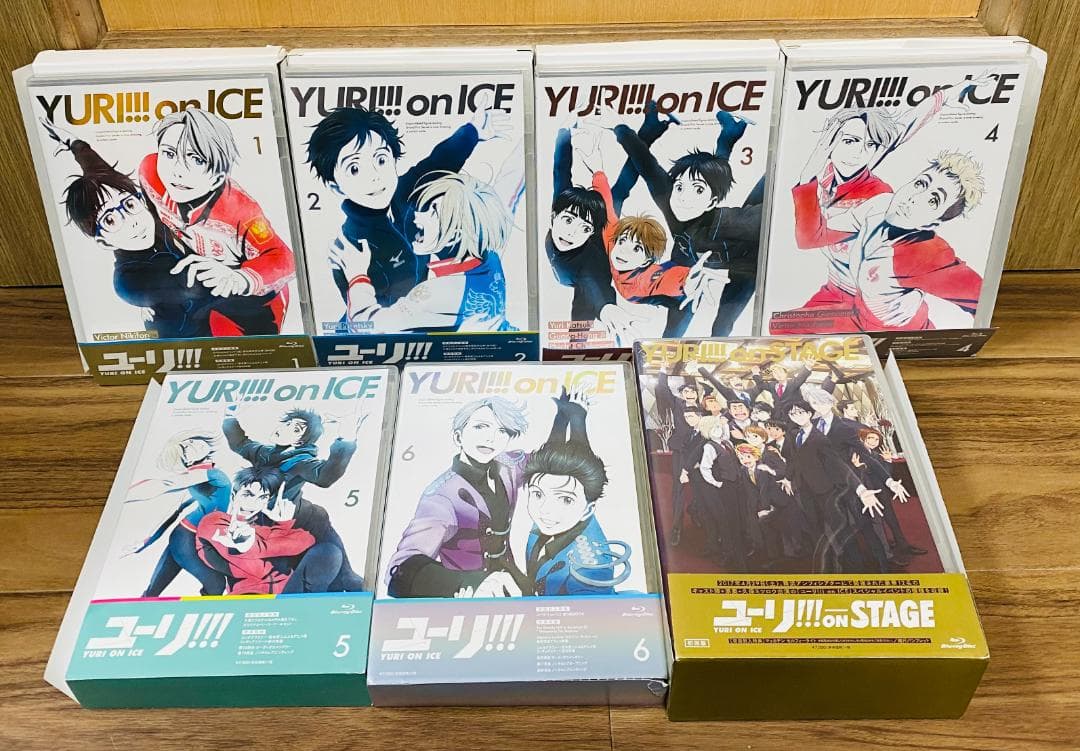 ユーリ!!! on ICE Blu-ray 全6巻+イベント セット 初回限定版