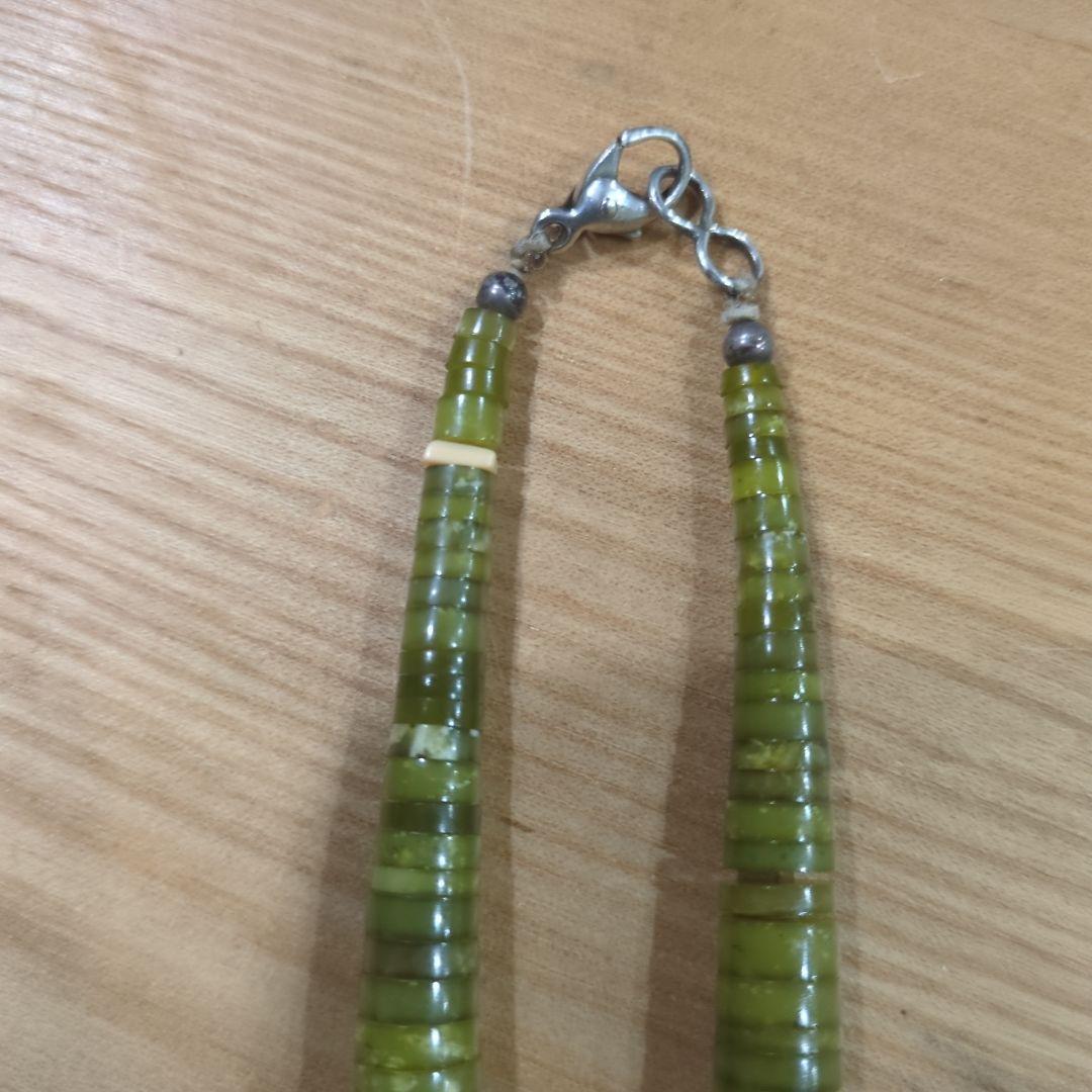 インディアンジュエリー　カルビンロバト　ヒシネックレス