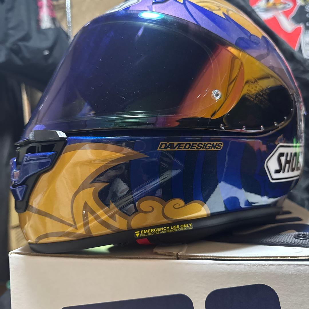 SHOEI X-Fifteen フルフェイスヘルメット 純正クリアシールドあり