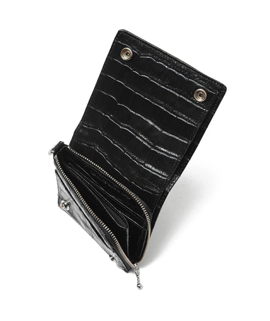 ゴ*君様 クライミー 本革 財布 クロコダイル型押し 未使用