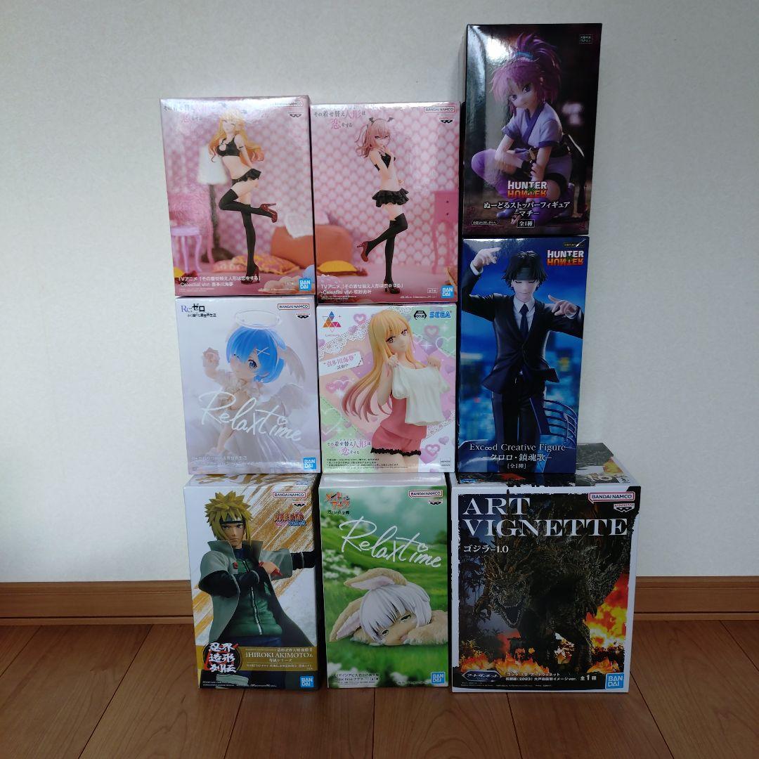 プライズフィギュア　9体まとめ売り