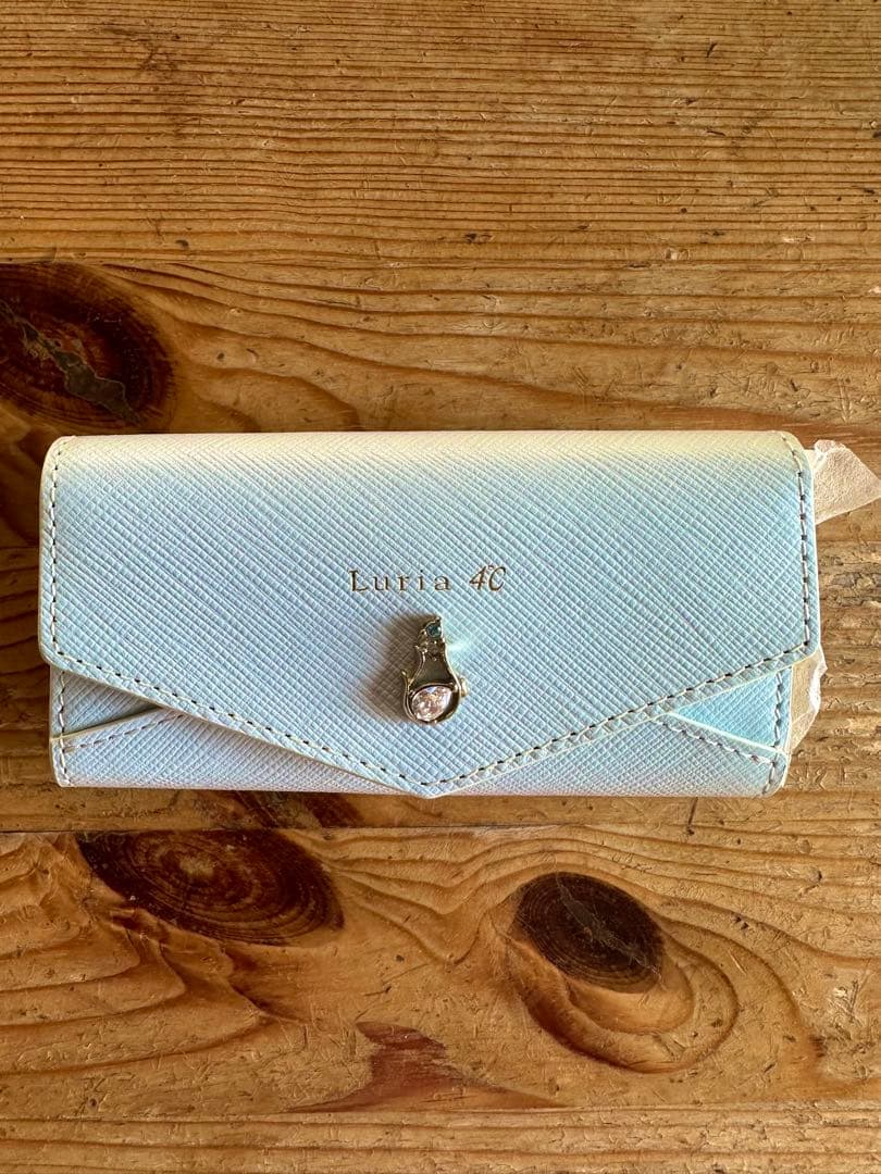 Luria 4℃ ルリア4℃ ライトブルー キーケース