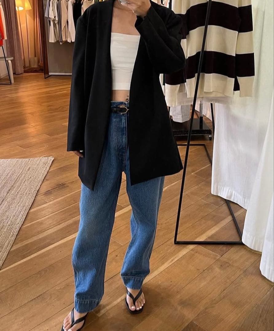 PHEENYフィーニーアムンゼンジャケットブラック　タグ付き