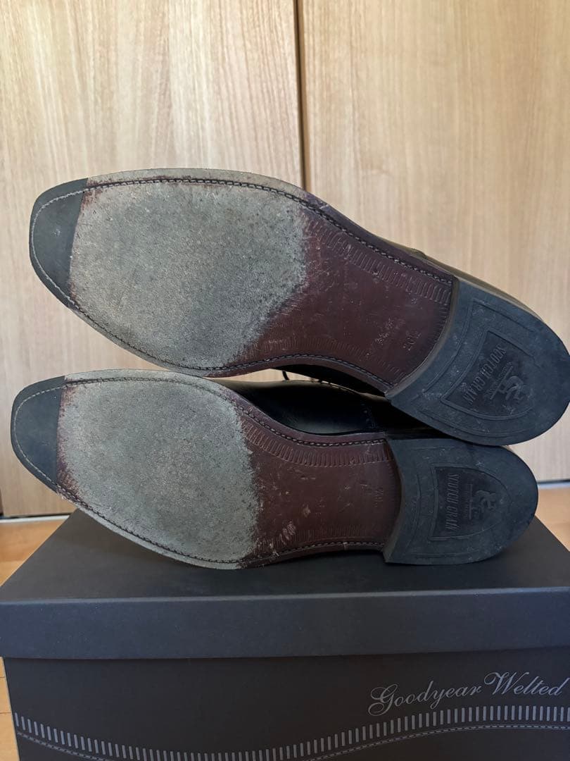 SCOTCH GRAIN ベルオム クォーターブローグ T-756