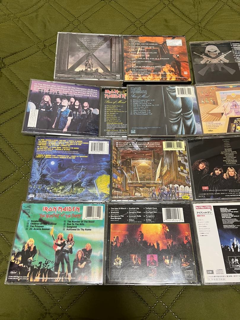 アイアンメイデンCDコレクション 16[+被り1]枚セット