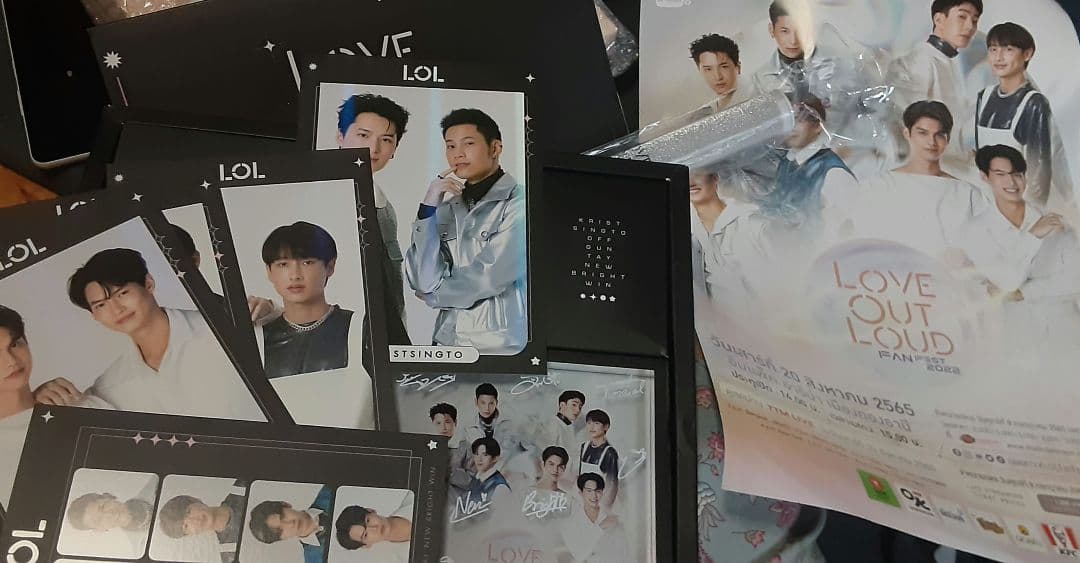 BrightWin LOL コンサート  BOX 　offgun taynew