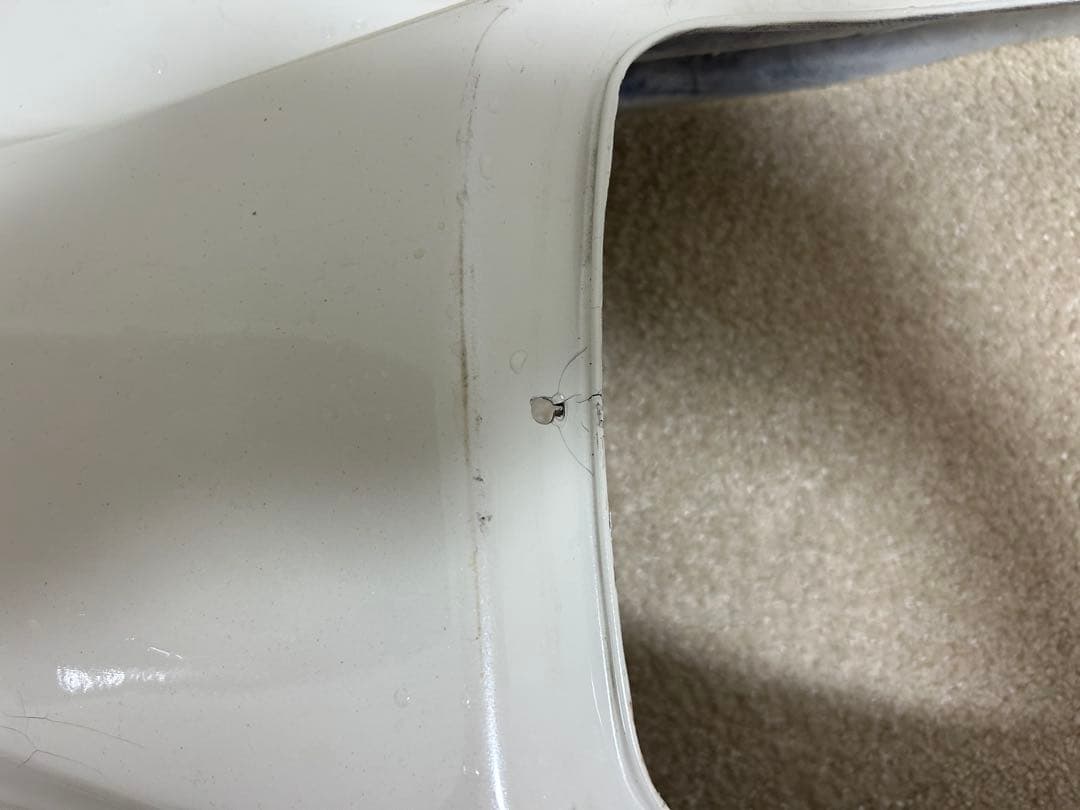 バイク用白色カウル