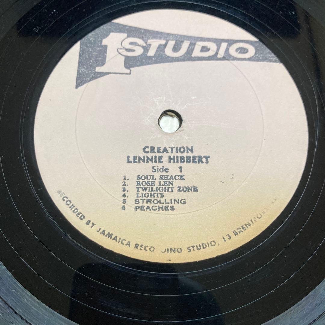 洋楽 Lennie Hibbert Creation LP