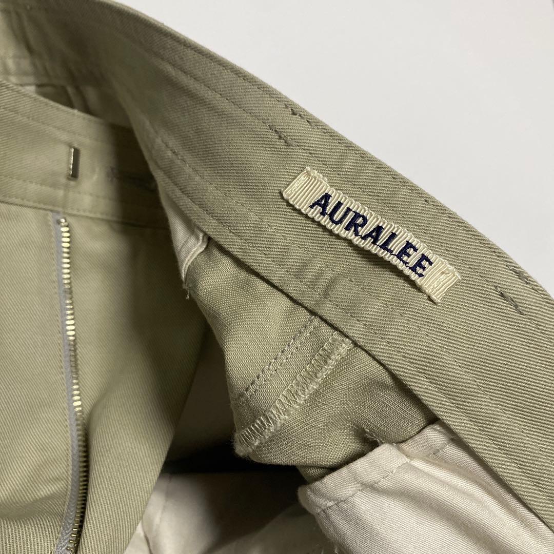 パンツ AURALEE CHINO SLACKS