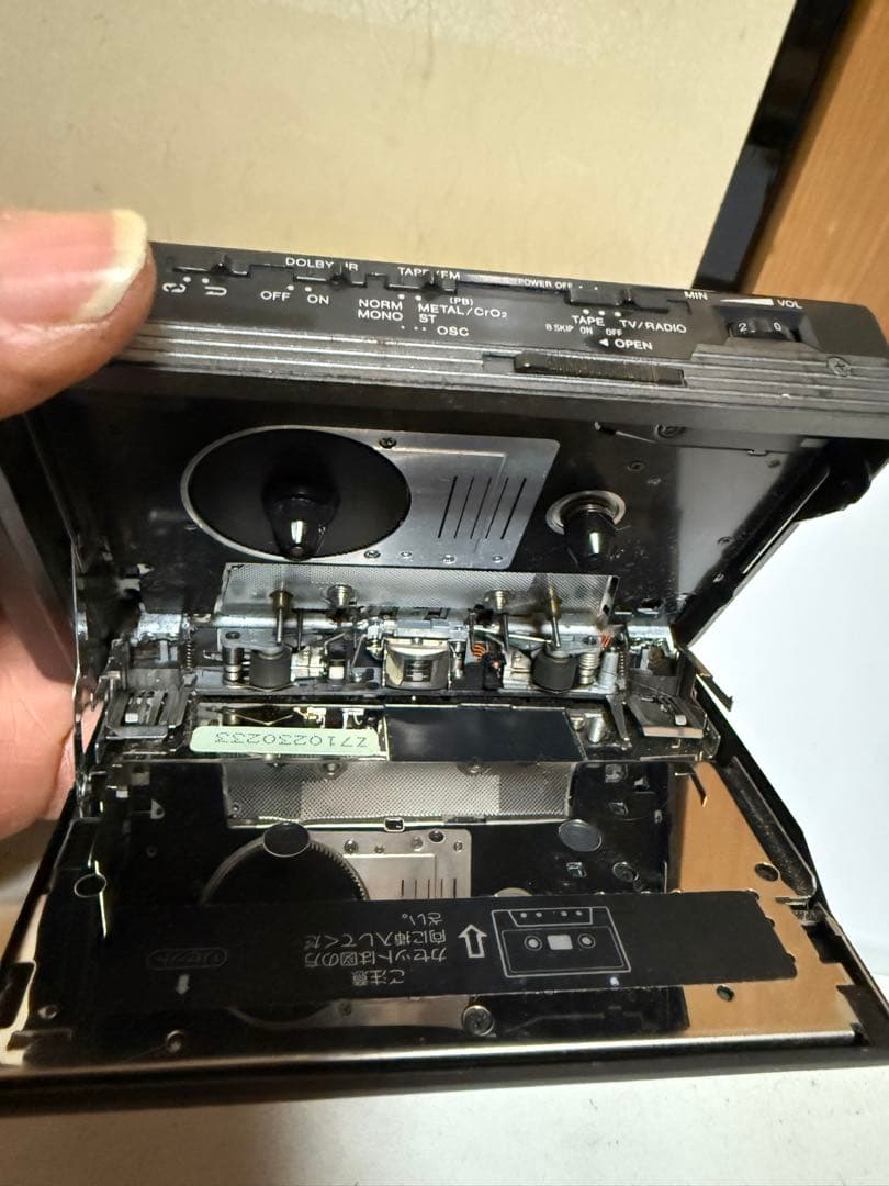 AIWA カセットプレーヤー HS-JX10 とHS-PL55