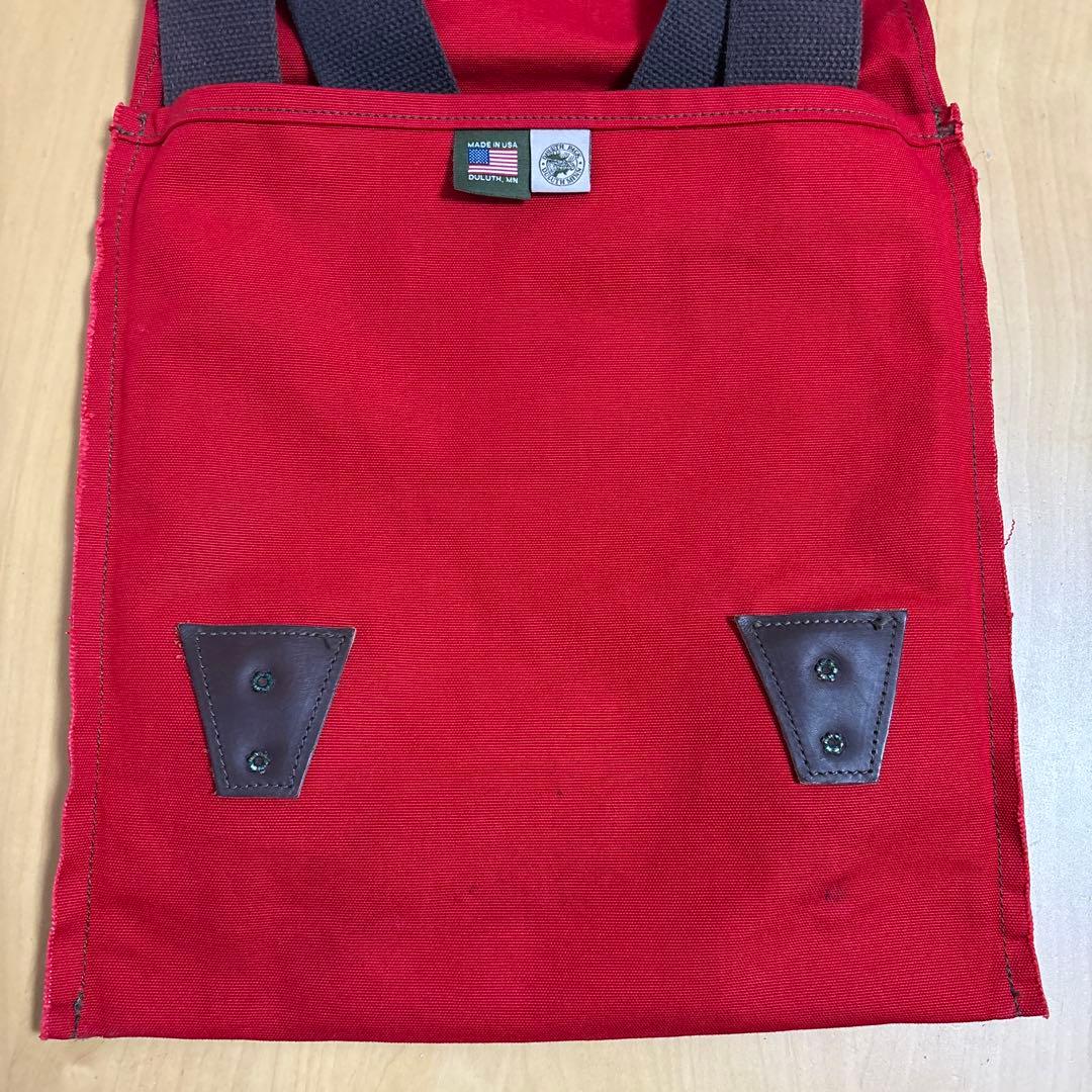 ダルースパックDuluth Pack アメリカ製USAスカウトパックリュック赤