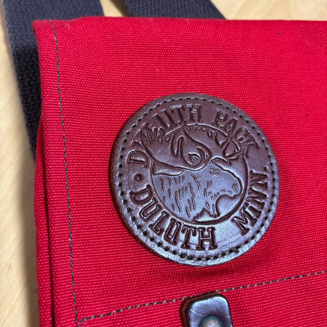 ダルースパックDuluth Pack アメリカ製USAスカウトパックリュック赤