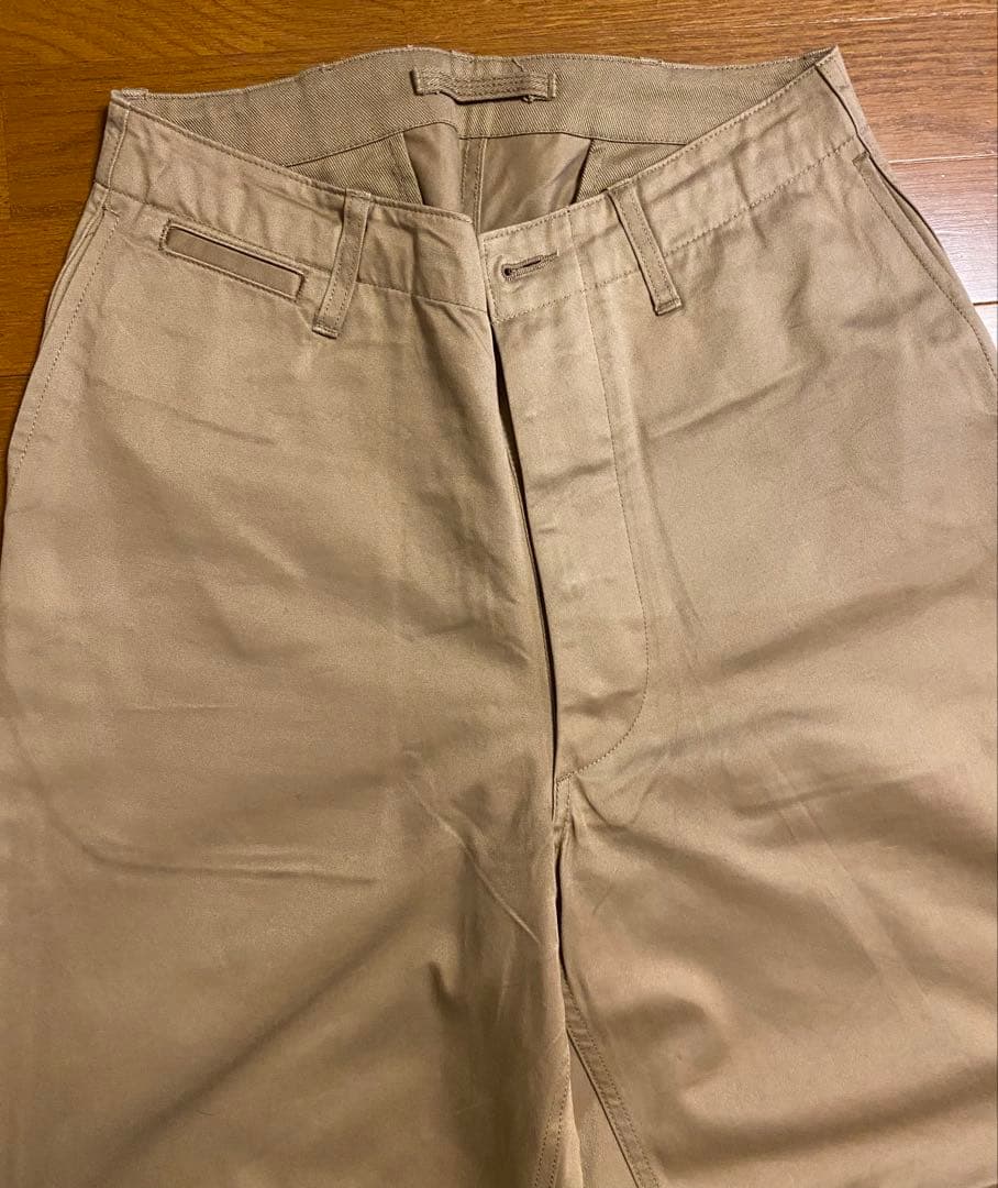 ナイジェルケーボン ベーシック チノ パンツ クラシック　ベージュ　32インチ