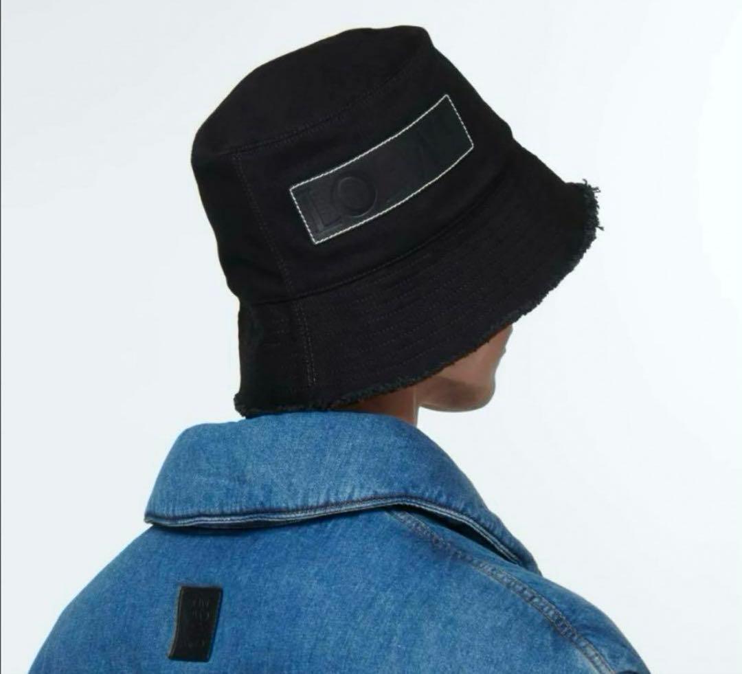 新品未使用　LOEWE ブラック バケットハット