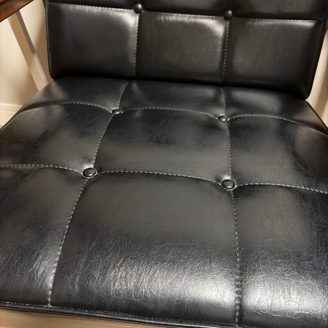 【値下げ:美品】カリモク60Kチェア1シーター 1人掛けブラック