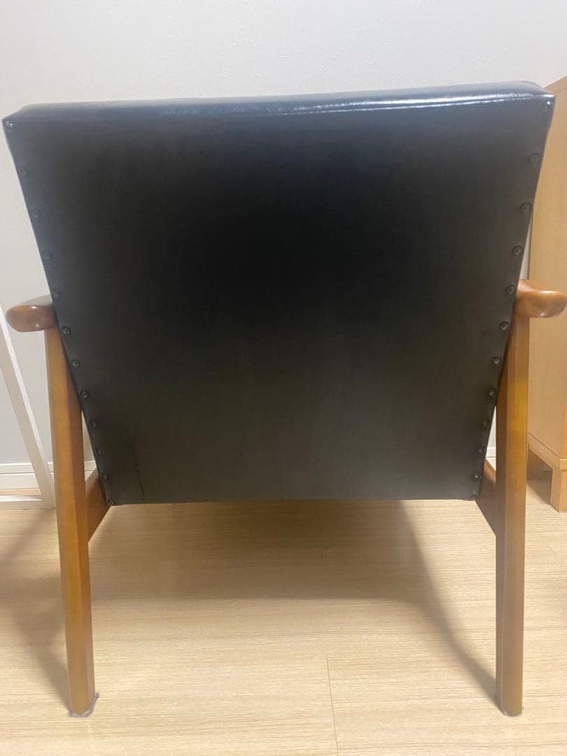 【値下げ:美品】カリモク60Kチェア1シーター 1人掛けブラック