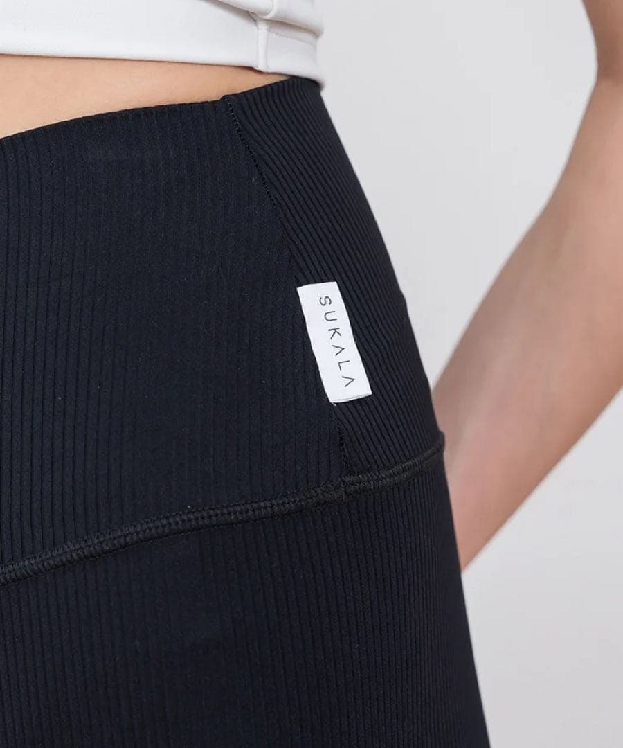 【SUKALA】ショートクロスキャミソール＆レギンスセットアップ M