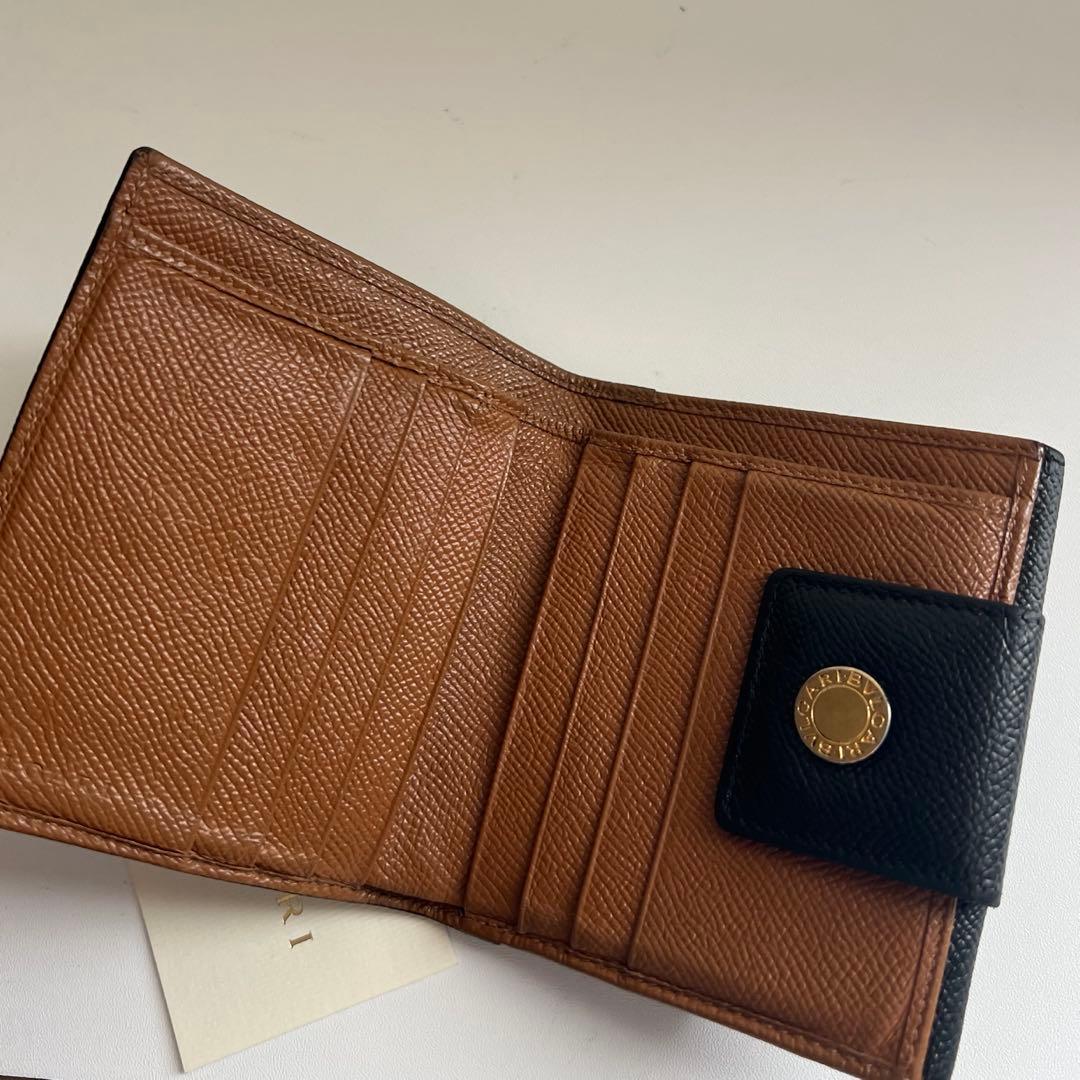 55 極上美品 BVLGARI ブルガリ 2つ折り財布