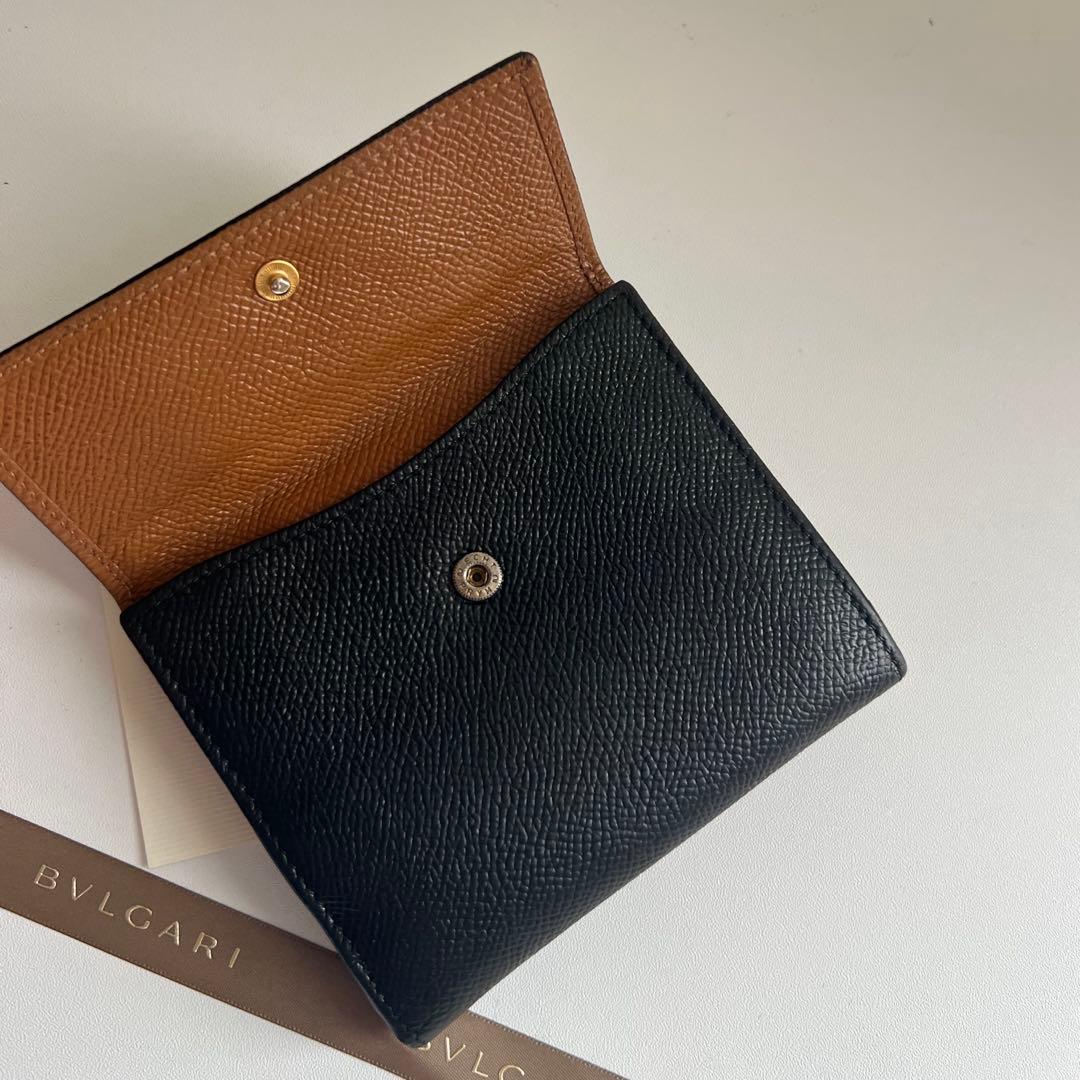 55 極上美品 BVLGARI ブルガリ 2つ折り財布
