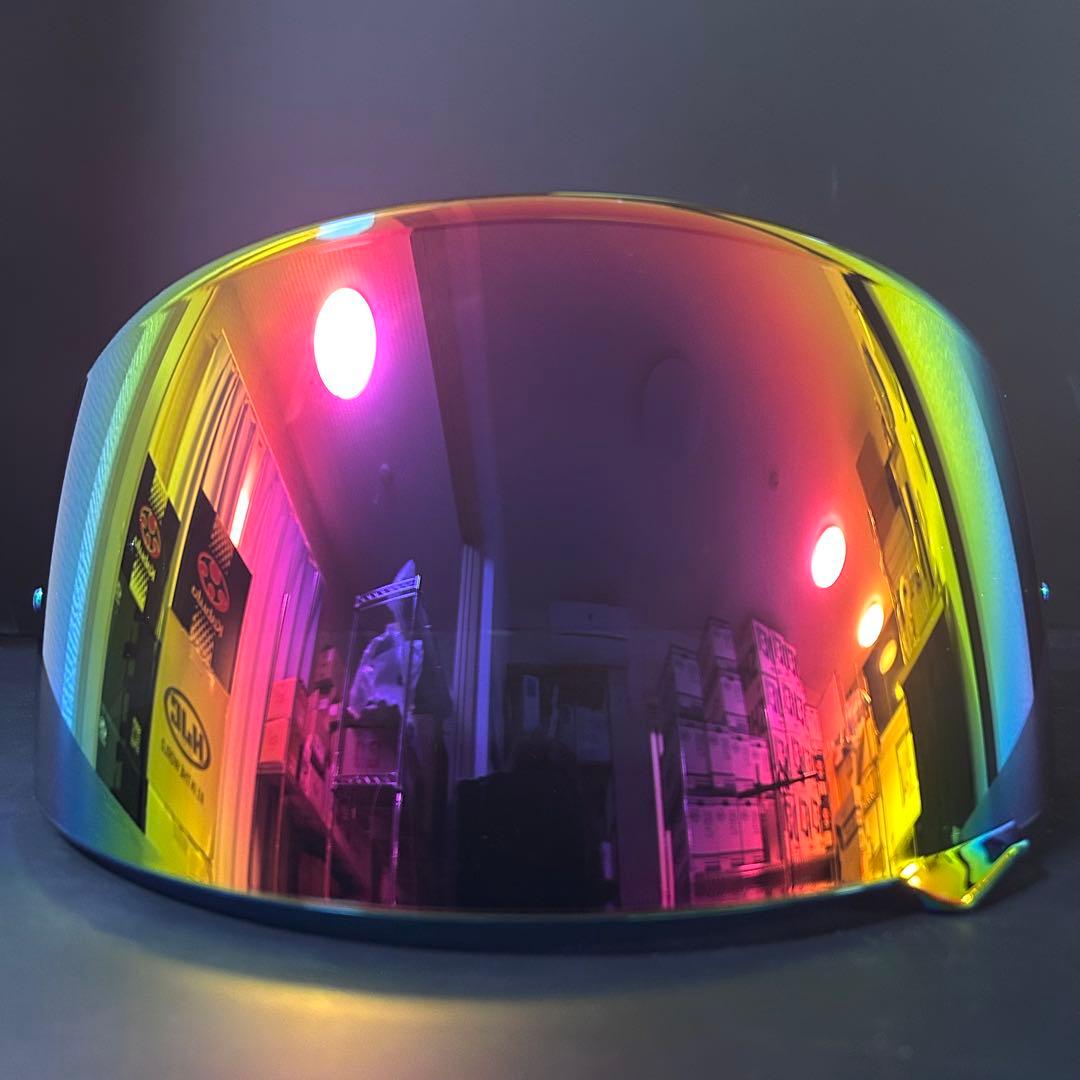 廃盤 SHOEI純正 チタンUVシェルター ショウエイ CW-1 ミラーシールド