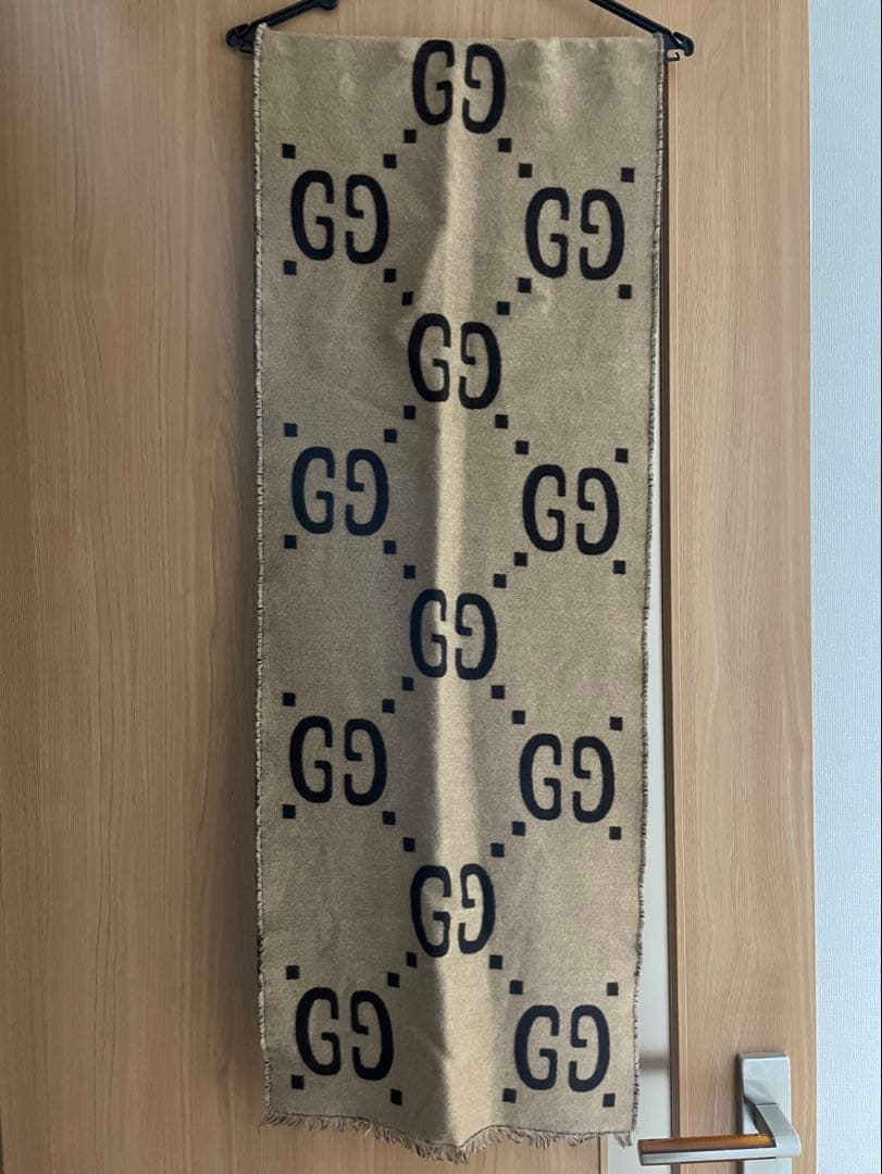 GUCCI GGロゴ マフラー イタリア製