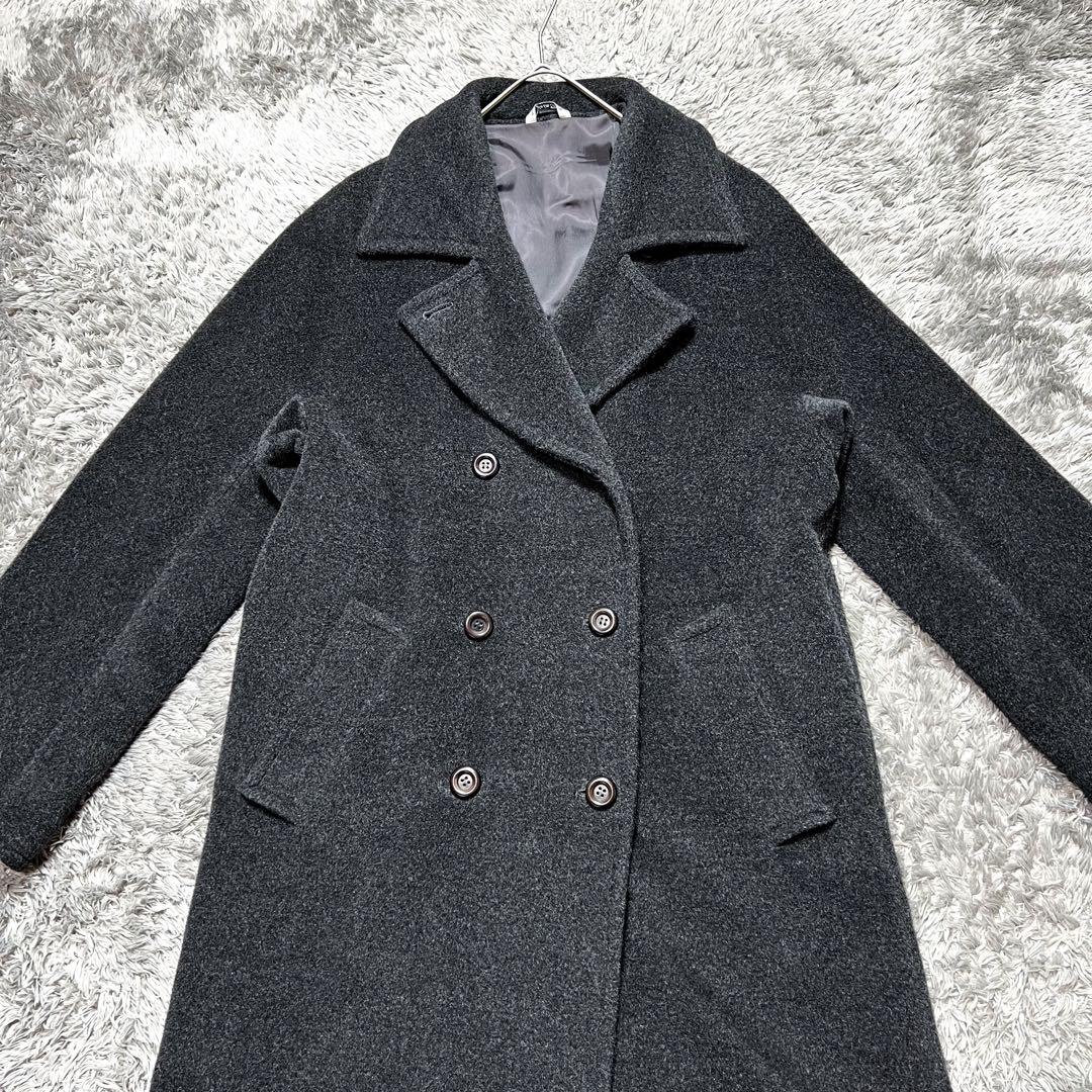 MaxMara プリズマレイ カシミヤ チェスターコート XL相当 未使用級