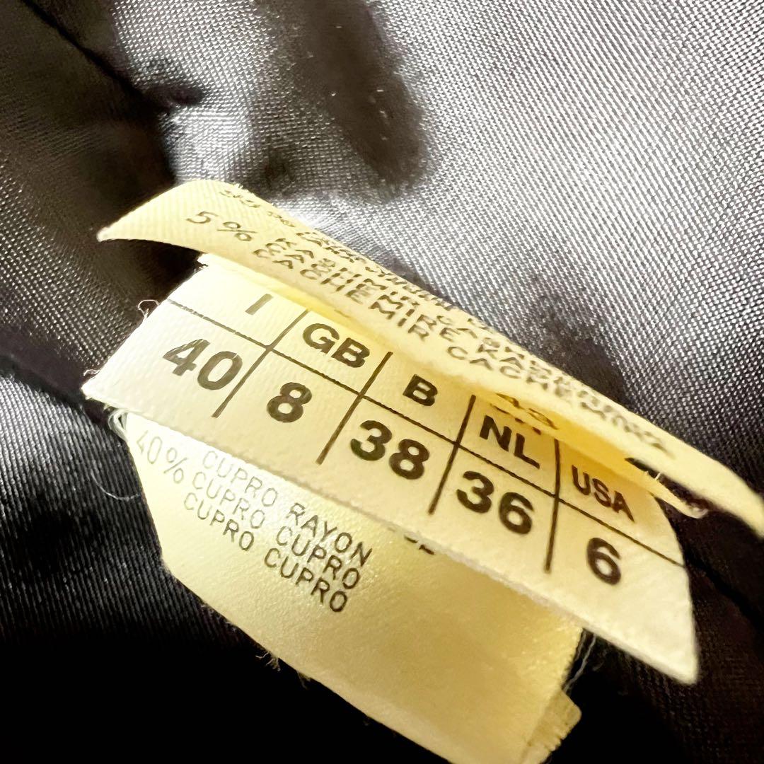 MaxMara プリズマレイ カシミヤ チェスターコート XL相当 未使用級