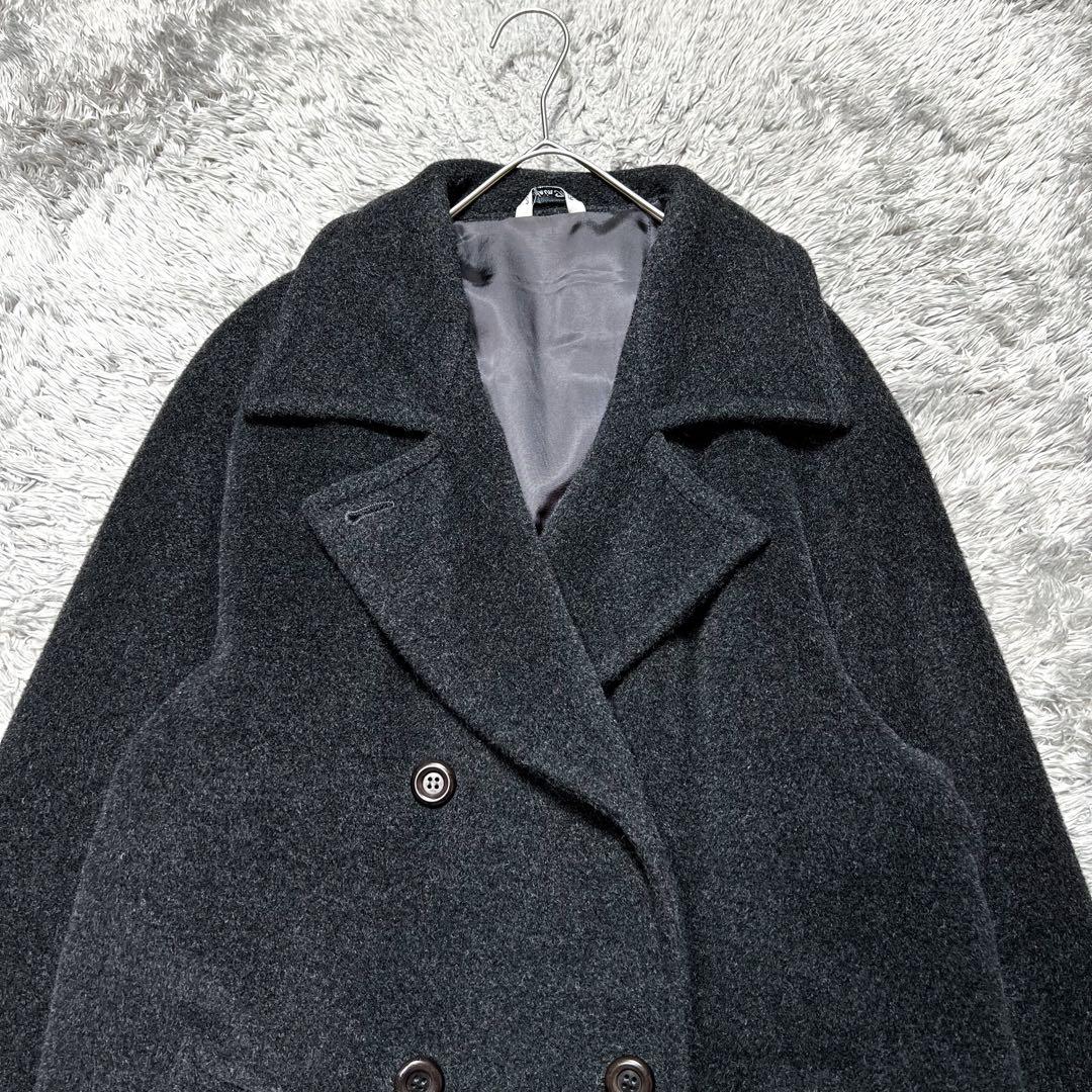 MaxMara プリズマレイ カシミヤ チェスターコート XL相当 未使用級