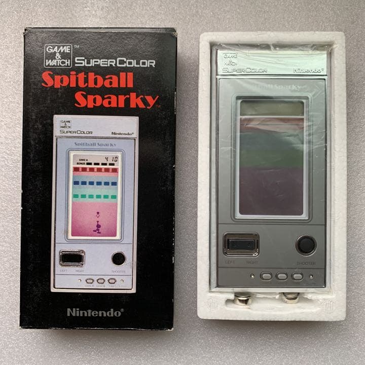 任天堂ゲームウォッチ スーパーカラー　未使用に近い